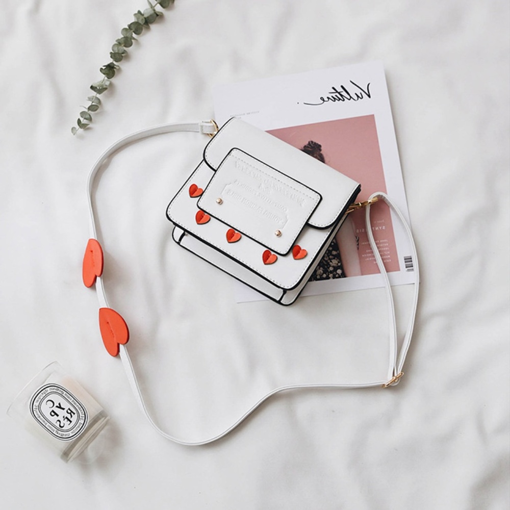 Mini Bag with Hearts